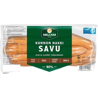 Snellman Kunnon savunakki 350g kalorit ja ravintosisältö - 281 kcal