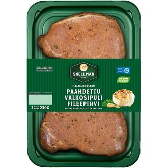 Snellman Maatiaispossun paahdettu valkosipuli fileepihvi 2 kpl 230g kalorit ja ravintosisältö