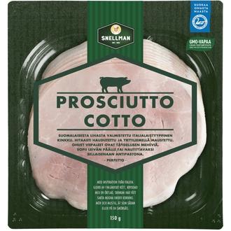 Snellman Prosciutto cotto 150g kalorit ja ravintosisältö - 117 kcal