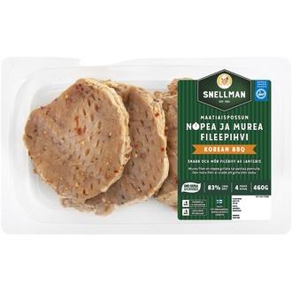 Snellman Maatiaispossun nopea ja murea fileepihvi Korean bbq 4 kpl 460 g kalorit ja ravintosisältö
