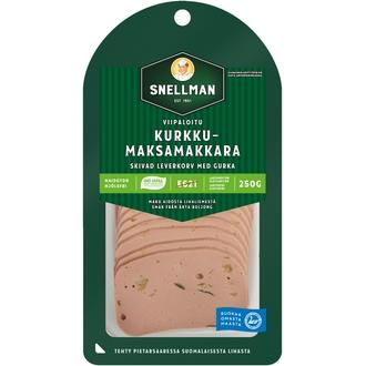 Snellman Kurkkumaksamakkara viipaloitu kalorit ja ravintosisältö - 234 kcal