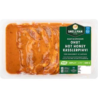 Snellman Maatiaispossun ohut hot honey kasslerpihvi 500 g kalorit ja ravintosisältö - 201 kcal