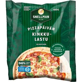 Snellman Pizzapäivän kinkkulastu kalorit ja ravintosisältö