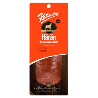 Kotivara Härän kylmäsavupaisti 100 g kalorit ja ravintosisältö