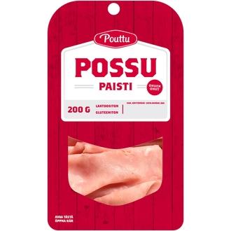 Pouttu Ohuen Ohut Possupaisti 200g kalorit ja ravintosisältö - 92 kcal