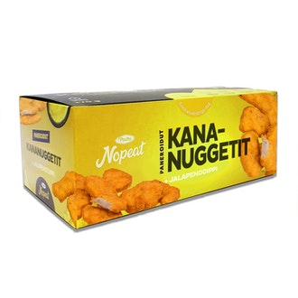 Pouttu Nopeat kana nugget + dippi 270g kalorit ja ravintosisältö - 235 kcal