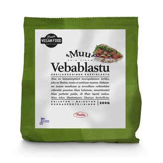 Pouttu Muu vebablastu 200g kalorit ja ravintosisältö - 285 kcal