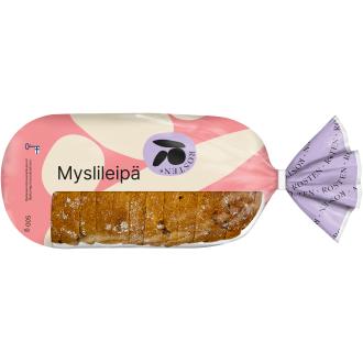 Rosten Myslileipä 500 g viipaloitu kalorit ja ravintosisältö - 264 kcal