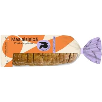 Rosten porkkana-peruna maalaisleipä 400g sekaleipä kalorit ja ravintosisältö