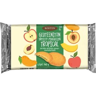 Rosten pikkuleipä 140g tropical gluteeniton kalorit ja ravintosisältö - 403 kcal