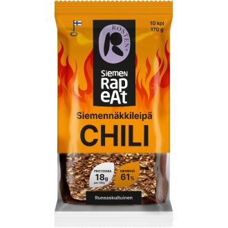 Rosten SiemenRapeat chili siemennäkkileipä 10kpl 170g