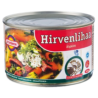 Kylmänen Hirvenlihaa 400g säilyke kalorit ja ravintosisältö - 191 kcal