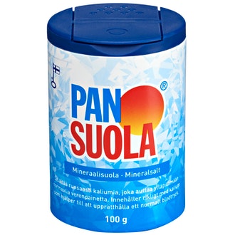 Pansuola mineraalisuola 100g kalorit ja ravintosisältö - 4 kcal