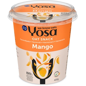 Fazer Yosa kauravälipala 400g mango kalorit ja ravintosisältö