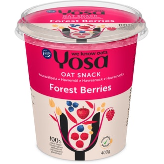 Yosa kauravälipala metsämarja 400g kalorit ja ravintosisältö
