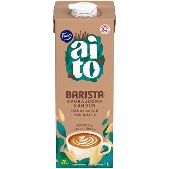 Fazer Aito Kaurajuoma Barista 1L UHT kalorit ja ravintosisältö