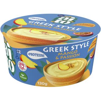 Fazer Aito kauragurtti Greek Style 130g mango-passion kalorit ja ravintosisältö - 116 kcal