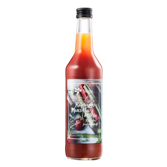 Marjex kylmäpuristettu raparperi-mansikkamehu 0,5l kalorit ja ravintosisältö