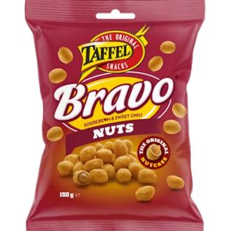 Taffel Bravo Nuts pähkinät 150g kalorit ja ravintosisältö - 504 kcal