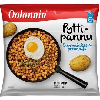 Oolannin pyttipannu pakasteateria 1kg kalorit ja ravintosisältö