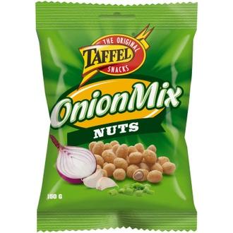 Taffel Onion Mix Kuorrutettu Maapähkinä 150G kalorit ja ravintosisältö