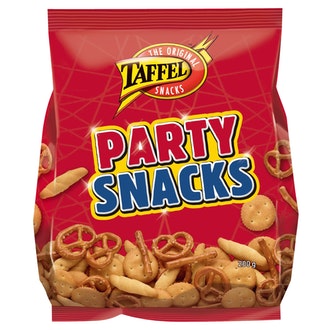 Taffel Party Snacks 200g leivottu snacks kalorit ja ravintosisältö - 446 kcal
