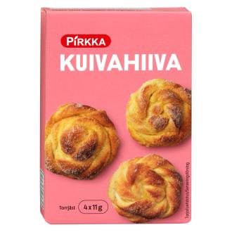 Pirkka kuivahiiva 4x11g kalorit ja ravintosisältö - 0 kcal