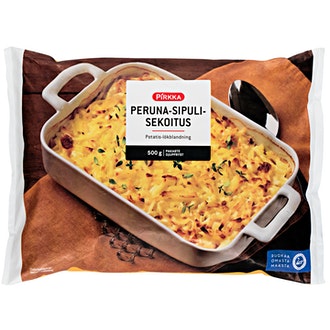 Pirkka peruna-sipulisekoitus 500g pakaste kalorit ja ravintosisältö - 55 kcal