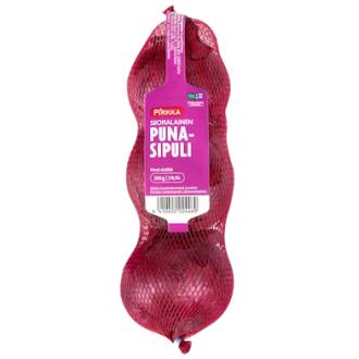 Pirkka suomalainen punasipuli 350g 2lk