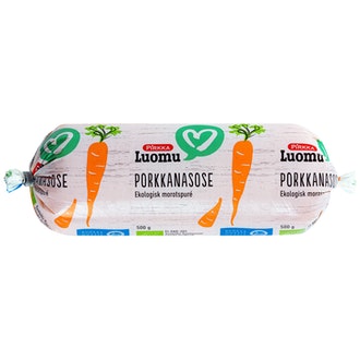 Pirkka Luomu porkkanasose 500g kalorit ja ravintosisältö - 42 kcal