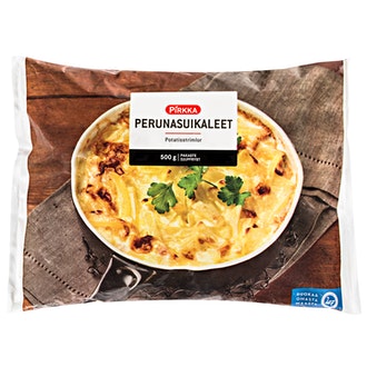 Pirkka perunasuikaleet 500g pakaste kalorit ja ravintosisältö - 55 kcal