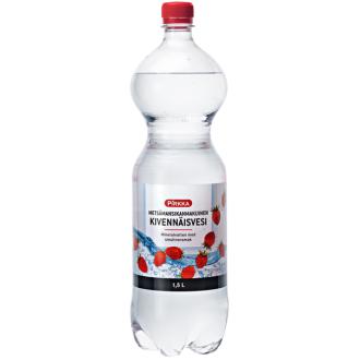 Pirkka metsämansikanmakuinen kivennäisvesi 1,5l kalorit ja ravintosisältö - 0 kcal