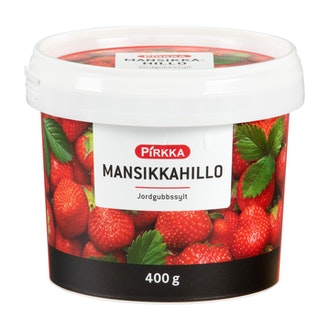 Pirkka mansikkahillo 400g kalorit ja ravintosisältö - 190 kcal
