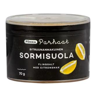 Pirkka Parhaat sormisuola sitruunanmakuinen 70g