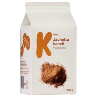 K-Menu Kaneli jauhettu 250g kalorit ja ravintosisältö - 355 kcal