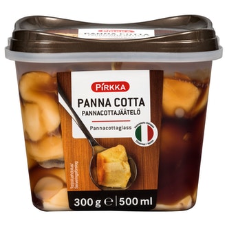 Pirkka Panna Cotta italialainen jäätelö 0,5l kalorit ja ravintosisältö - 219 kcal
