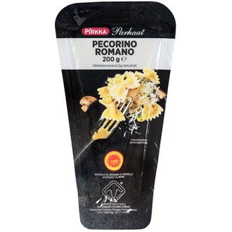Pirkka Parhaat Pecorino Romano 200g vähälaktoosinen kalorit ja ravintosisältö - 384 kcal