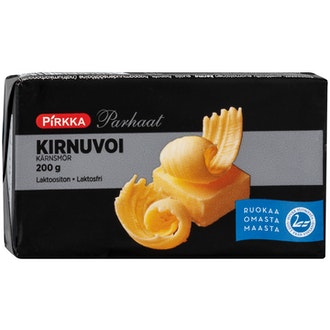 Pirkka Parhaat kirnuvoi 200g laktoositon kalorit ja ravintosisältö - 720 kcal