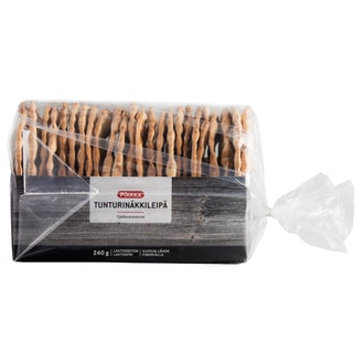 Pirkka tunturinäkkileipä 240g kalorit ja ravintosisältö - 354 kcal