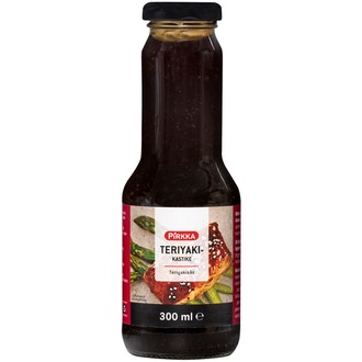 Pirkka teriyakikastike 300ml kalorit ja ravintosisältö - 199 kcal