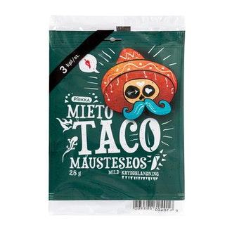Pirkka tacomausteseos 3x28g kalorit ja ravintosisältö - 294 kcal