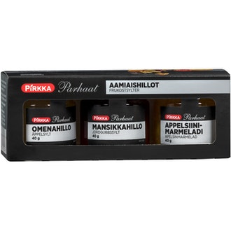 Pirkka Parhaat aamiaishillot 3x40g kalorit ja ravintosisältö - 192 kcal