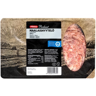 Pirkka Parhaat maalaishyytelö 200g viipaloitu kalorit ja ravintosisältö - 86 kcal