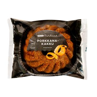Pirkka Parhaat porkkanakakku 400g kausi kalorit ja ravintosisältö - 366 kcal