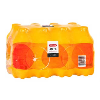 Pirkka Jaffa virvotusjuoma 0,33l 12-pack kalorit ja ravintosisältö - 32 kcal
