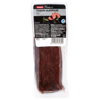 Pirkka Parhaat poron ulkofilee 200g pakaste kalorit ja ravintosisältö - 110 kcal