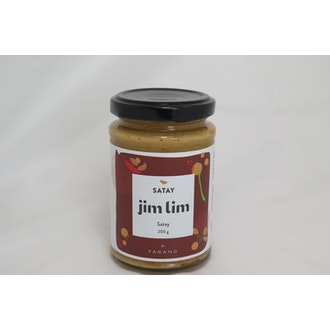 Jim Lim by Farang Satay kastike 200g kalorit ja ravintosisältö - 309 kcal