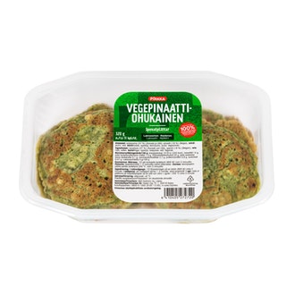 Pirkka vegepinaattiohukaiset 320g kalorit ja ravintosisältö - 243 kcal