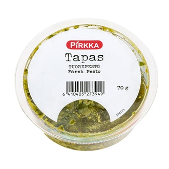 Pirkka Tapas tuorepesto 70g kalorit ja ravintosisältö - 510 kcal