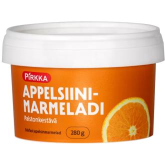 Pirkka paistonkestävä appelsiinimarmeladi 280g